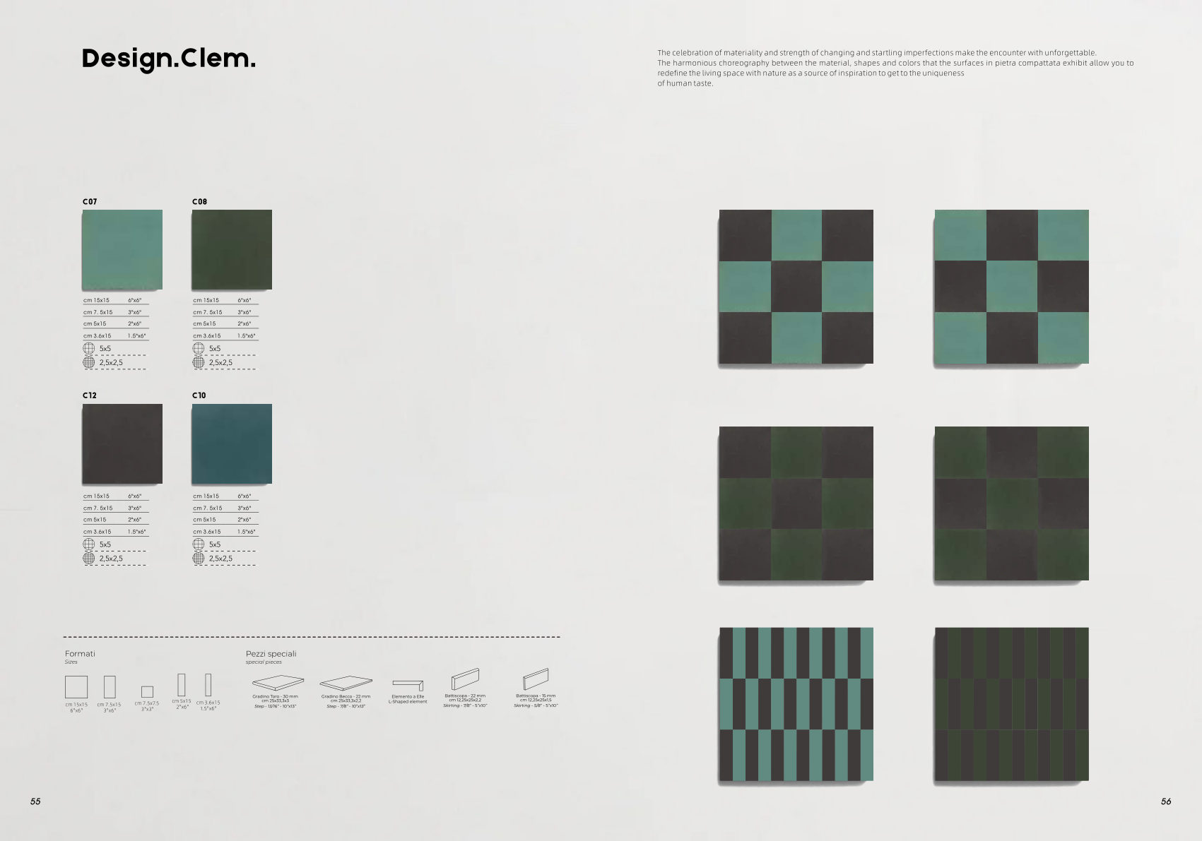 Catalog source reference for D19 Dark Teal Checker