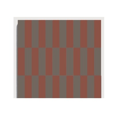 D12 Grey Red Vertical Weave CLEM recycled mineral tile detail image