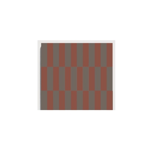 D12 Grey Red Vertical Weave pattern by CLEM Stone Tiles