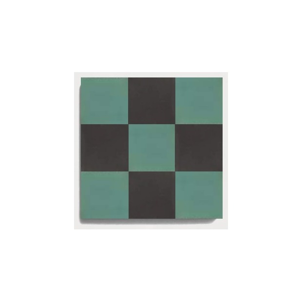 D20 Sage Dark Checker pattern by CLEM Stone Tiles