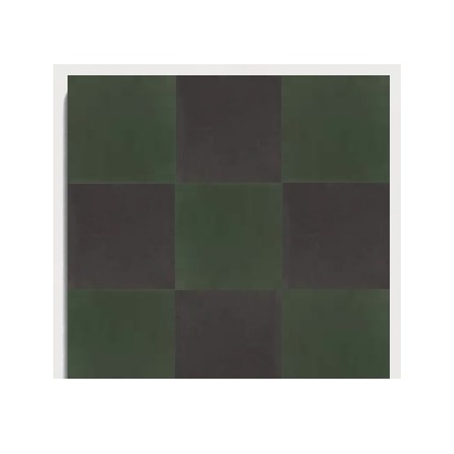 D22 Forest Black Checker CLEM recycled mineral tile detail image