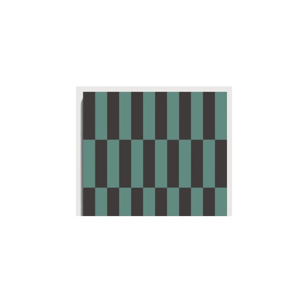 D23 Deep Teal Vertical Weave pattern by CLEM Stone Tiles