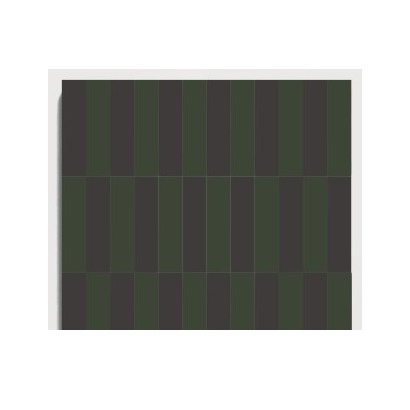D24 Forest Black Vertical Weave CLEM recycled mineral tile detail image