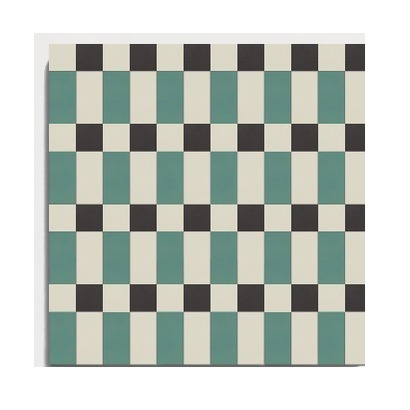 D30 Sage Woven Grid CLEM recycled mineral tile detail image
