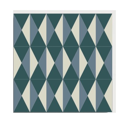D37 Blue Diamond CLEM recycled mineral tile detail image