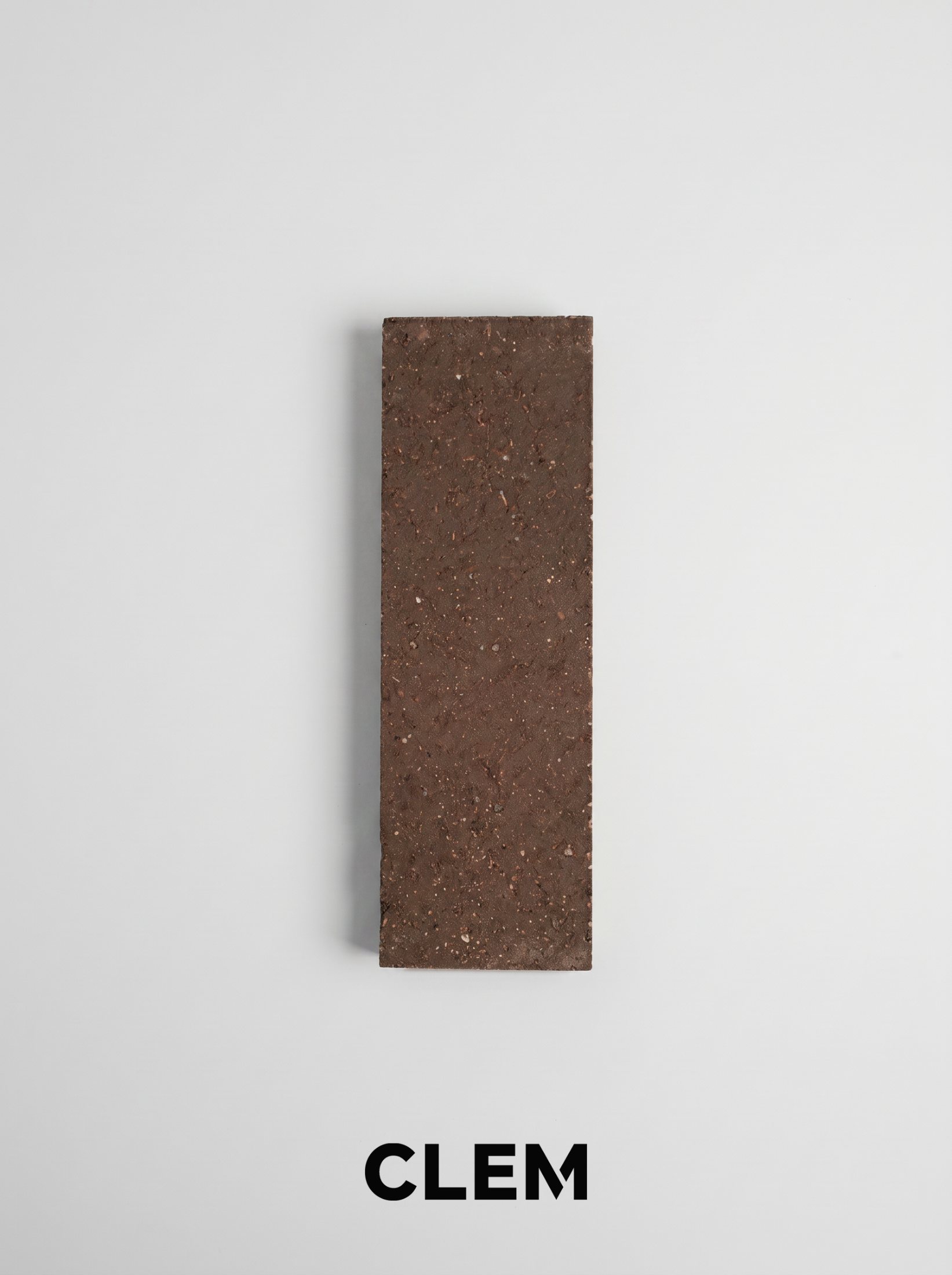 C14 Dark Umber Straight-Edge Finish by CLEM Stone Tiles