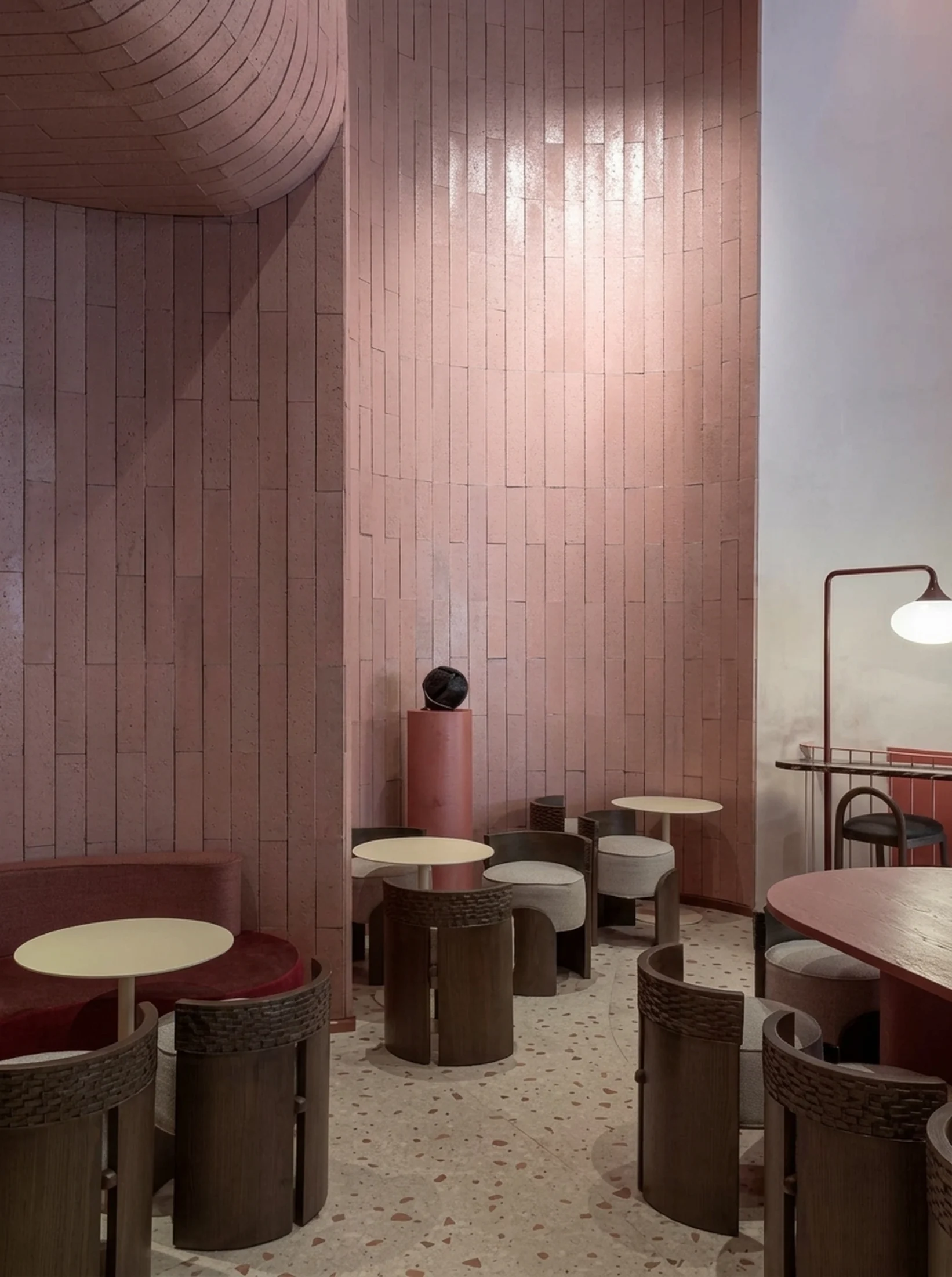 CLEM project image from the A Study in Curves recycled stone tile project gallery by CLEM Stone Tiles