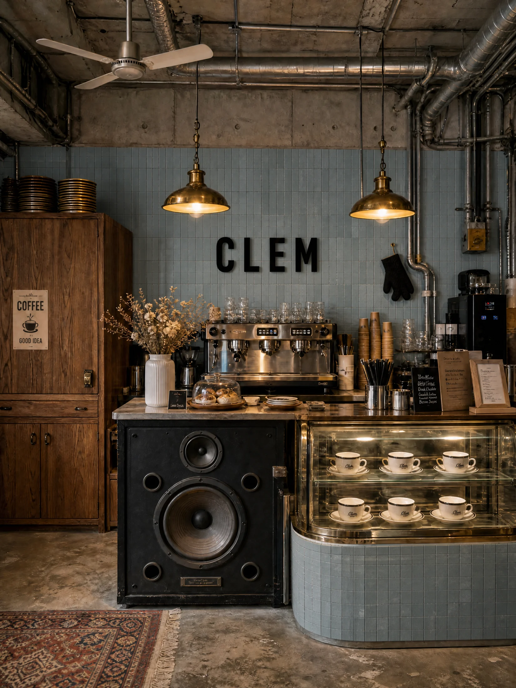 Imagen del proyecto CLEM de la galería de proyectos de baldosas de piedra reciclada Industrial Warmth in Stone de CLEM Stone Tiles