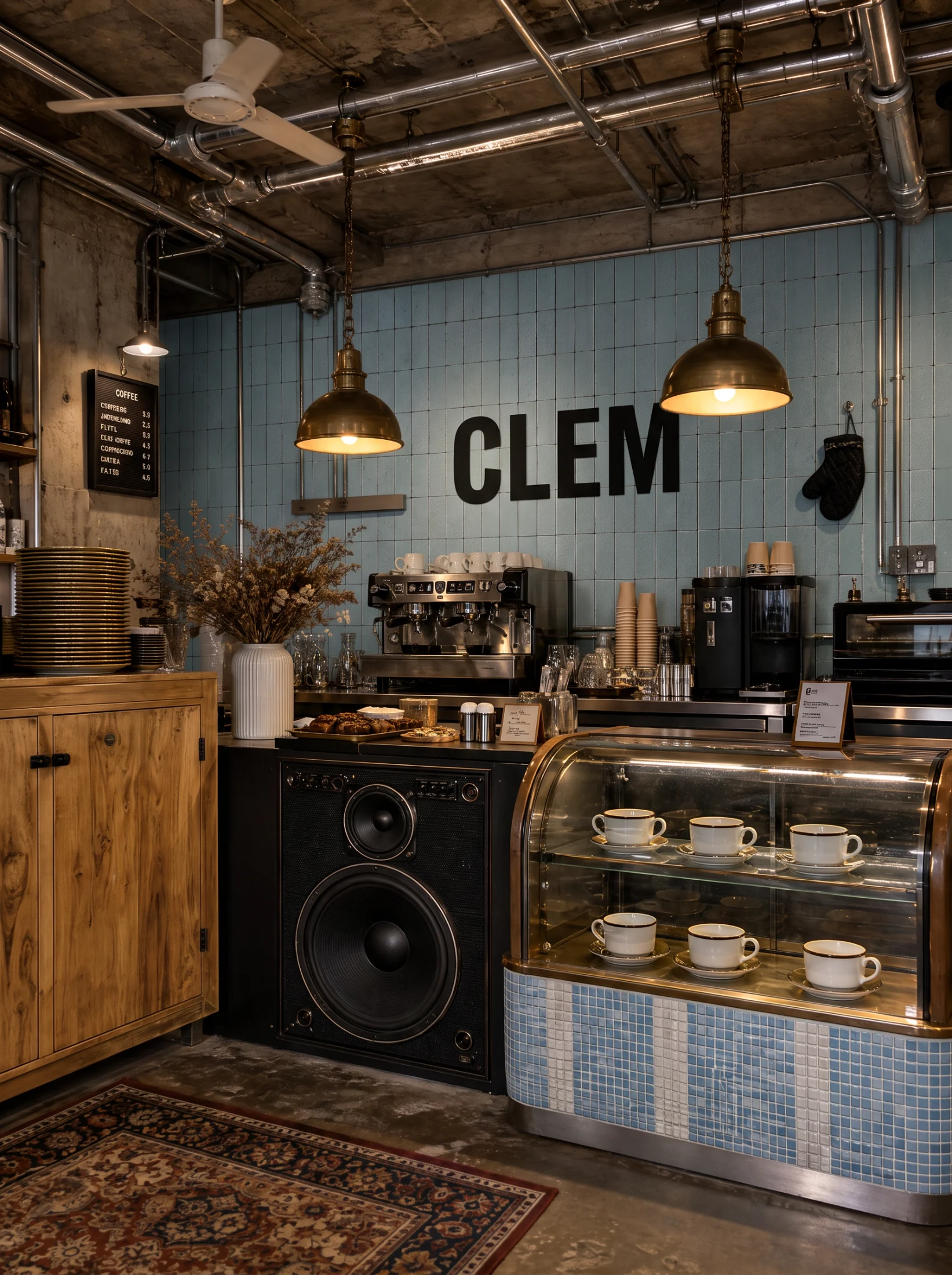 Imagen del proyecto CLEM de la galería de proyectos de baldosas de piedra reciclada Industrial Warmth in Stone de CLEM Stone Tiles