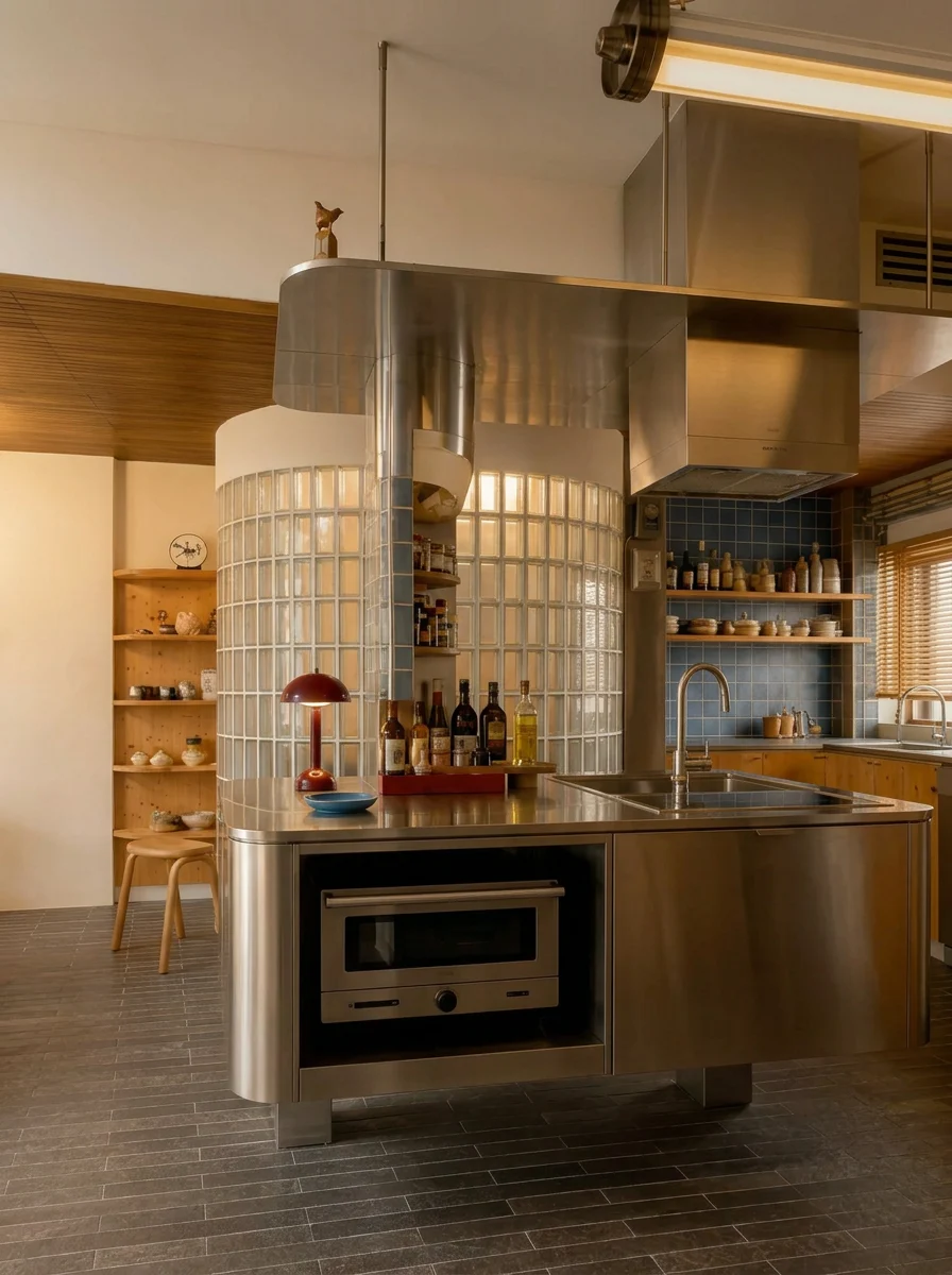CLEM project image from the Soft Modernism recycled stone tile project gallery by CLEM Stone Tiles