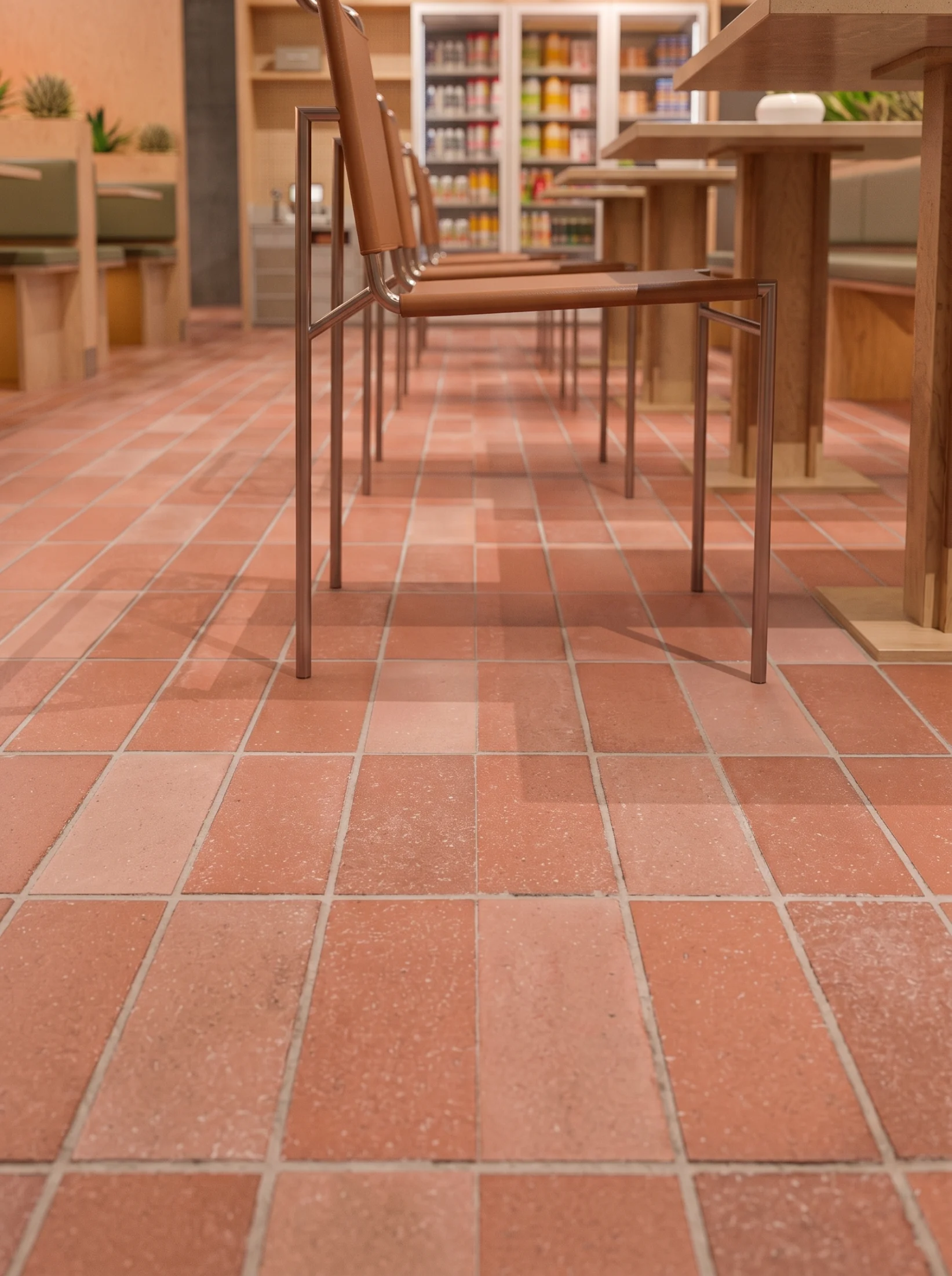 CLEM project image from the Terracotta Glow recycled stone tile project gallery by CLEM Stone Tiles