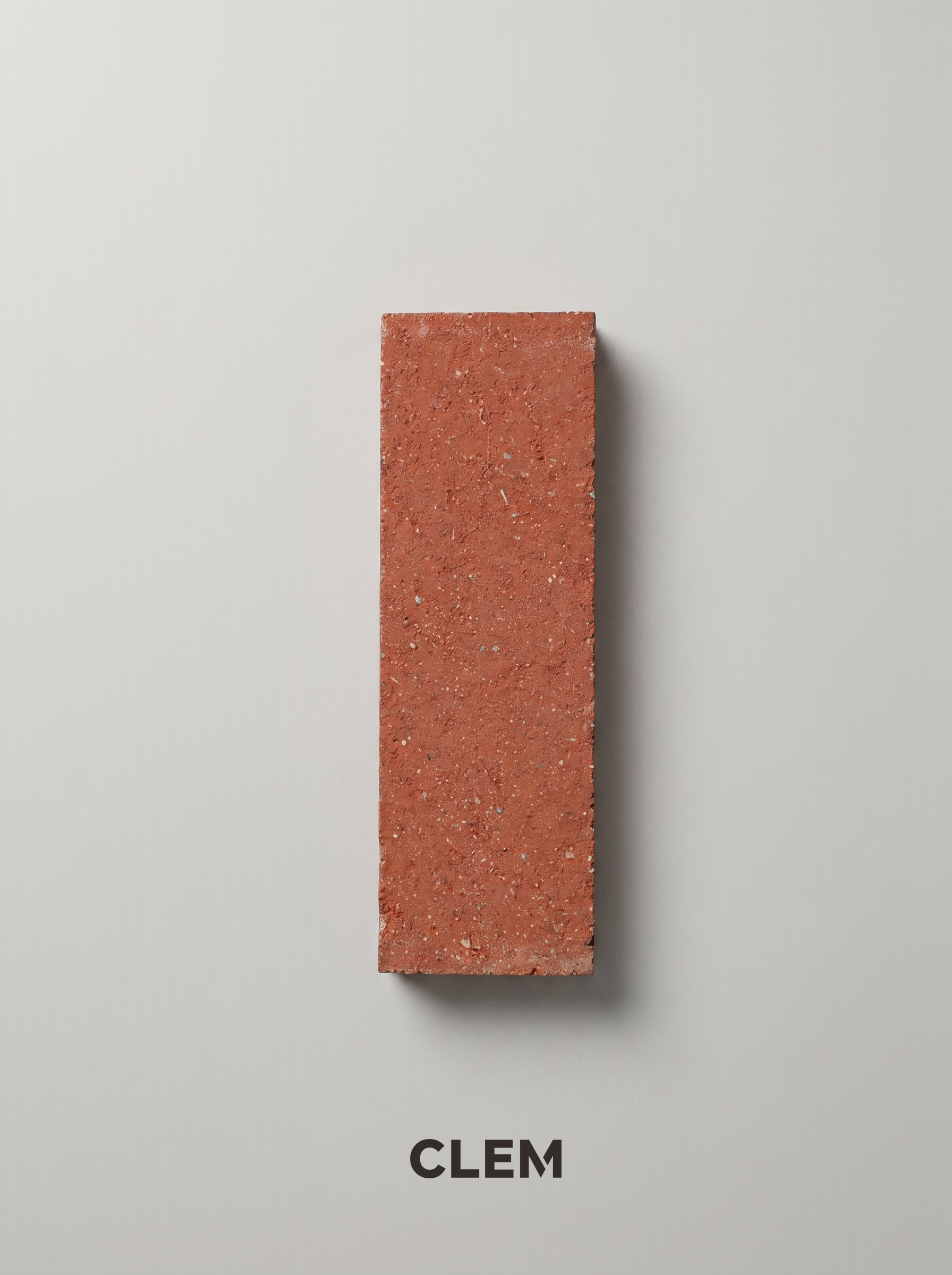 C01 Original Red CLEM recycled mineral tile detail image