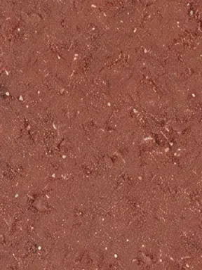 C02 Terracotta Red recycled mineral tile surface close-up