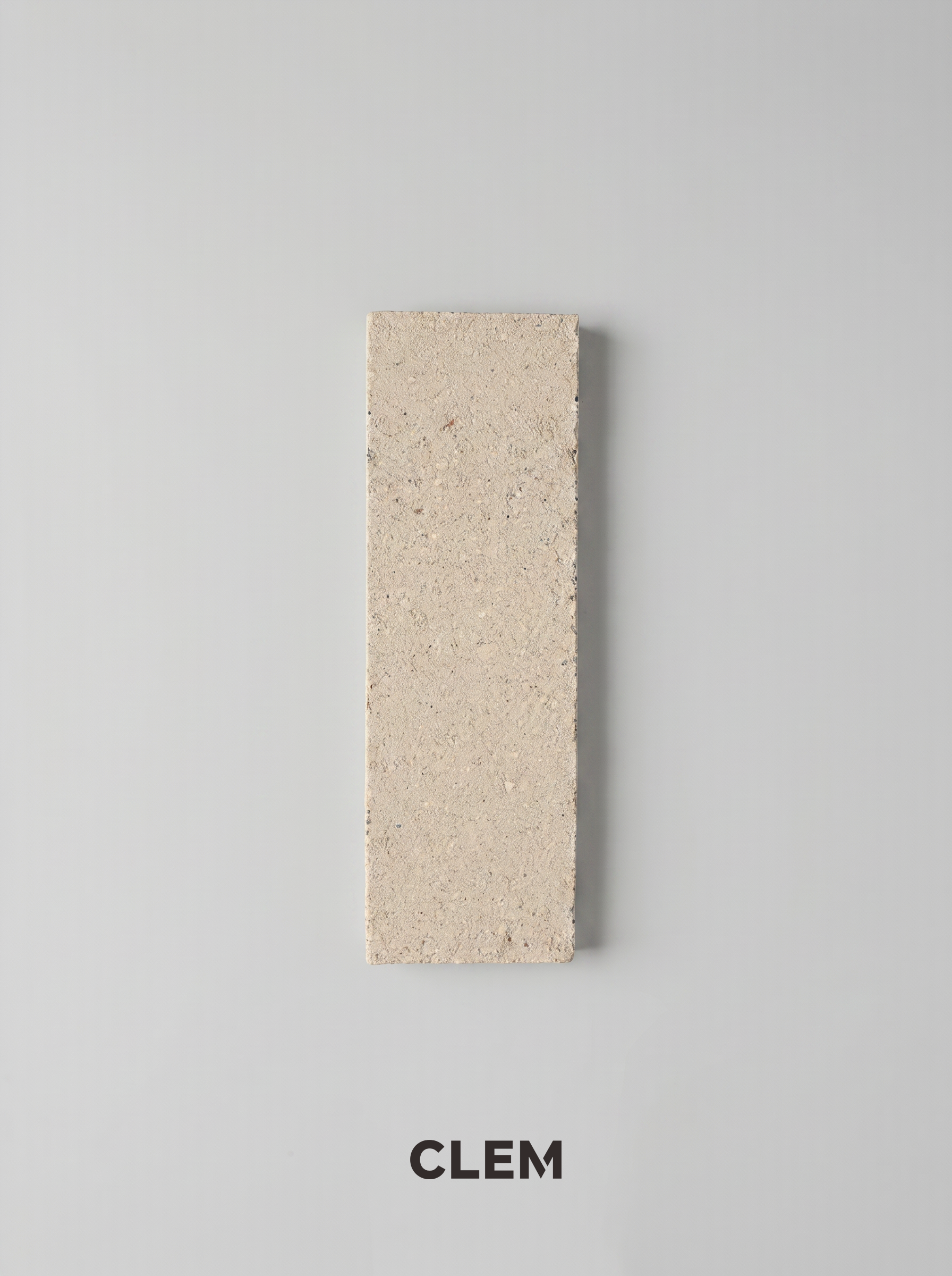C05 Ivory Stone CLEM recycled mineral tile detail image