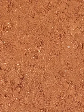 C11 Burnt Terracotta recycled mineral tile surface close-up