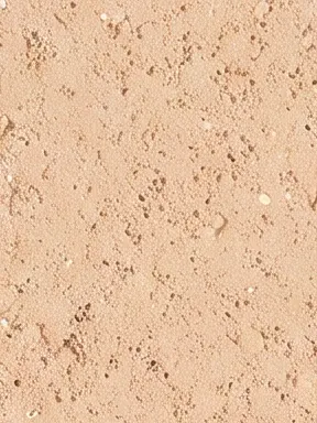 C18 Peach Sand recycled mineral tile surface close-up