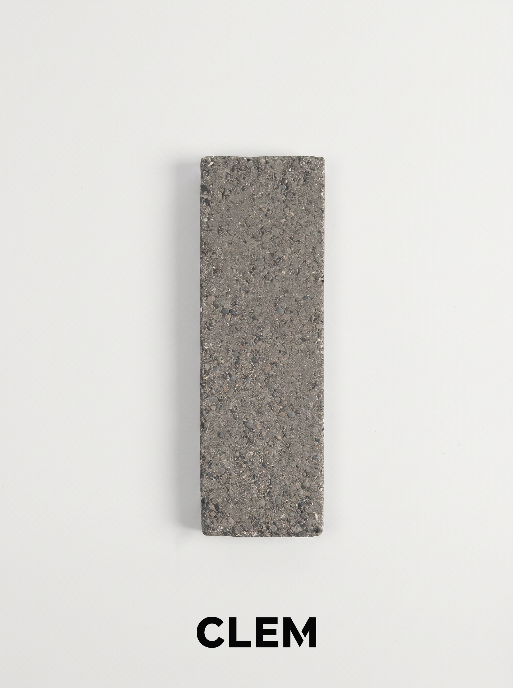 C19 Warm Taupe recycled tile detail by CLEM Stone Tiles